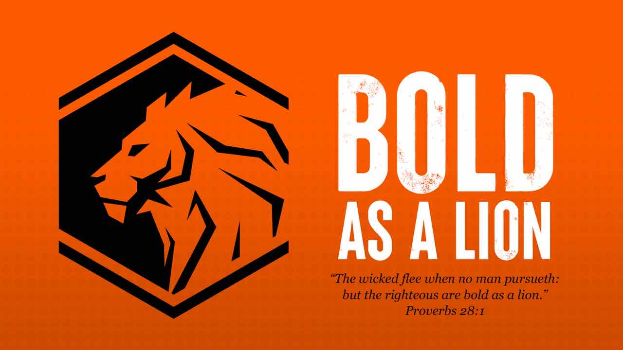Bold as a Lion sermon series