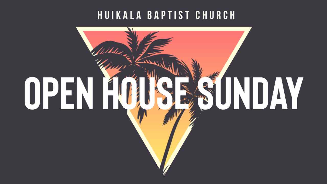 Open House 2022 sermon series